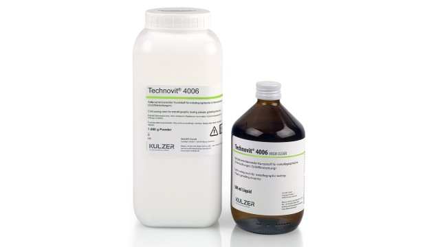 德国古莎Technovit® 4006/4006SE透明双组份冷镶嵌树脂