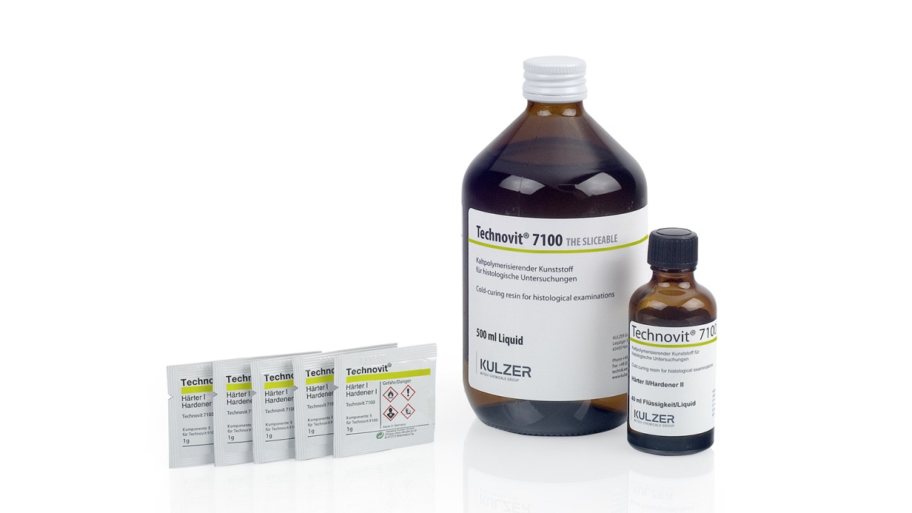 德国古莎Technovit® 7100/8100/9100微切片冷镶嵌树脂
